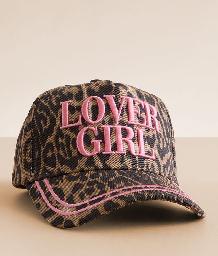 "Lover Girl” Leopard Trucker Hat